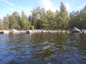 Rantauminen ja leiriytyminen on joskus hankalaa.