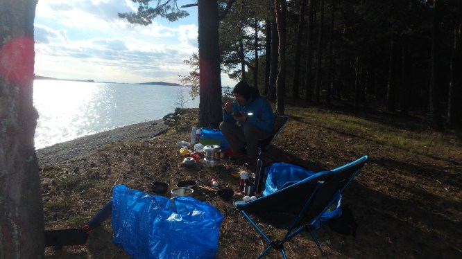 Maisemia on mukava katsella tuolissa istuen.